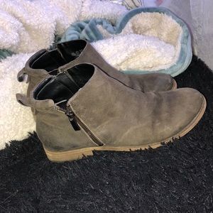 Cute short Chocolate Brown Booties